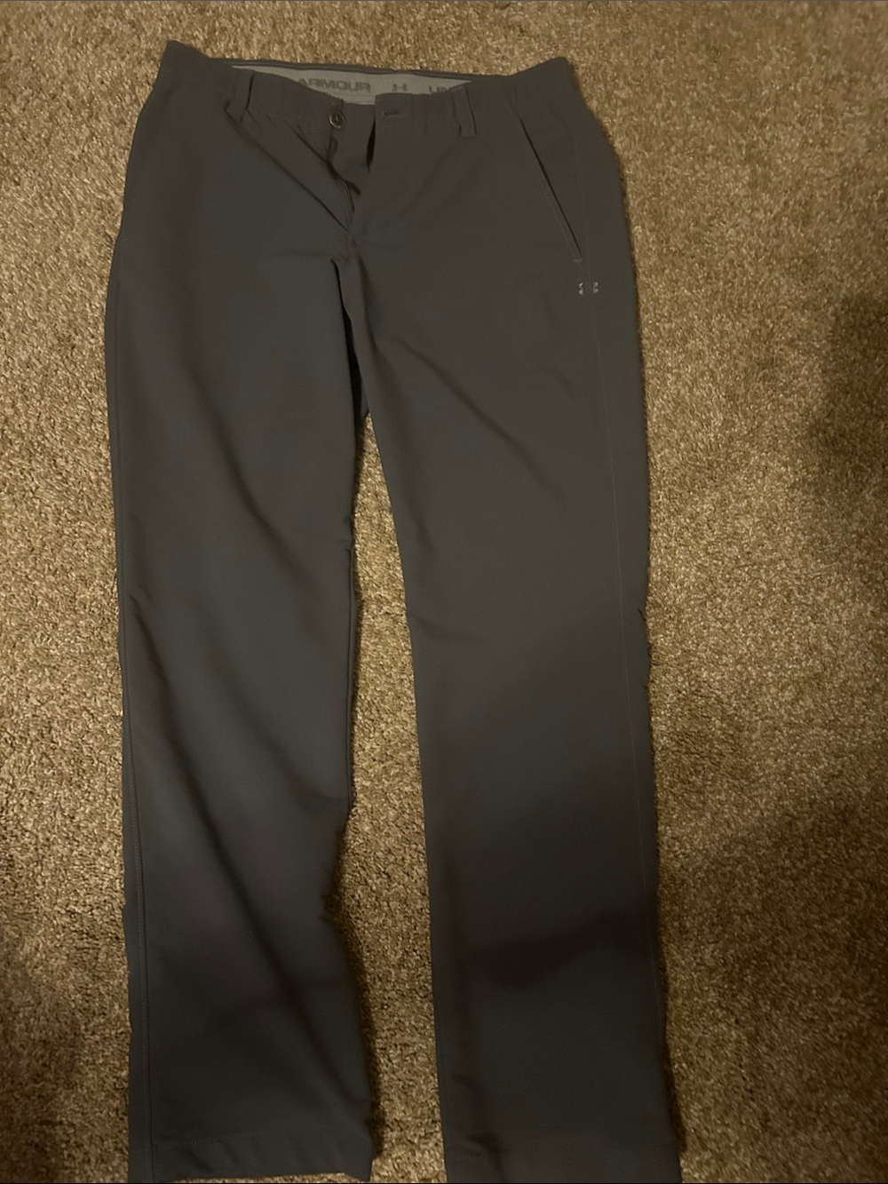 Under Armour Men's Dark Gray Performance Chinos
